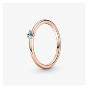 Pandora Light Blue Solitaire Ring